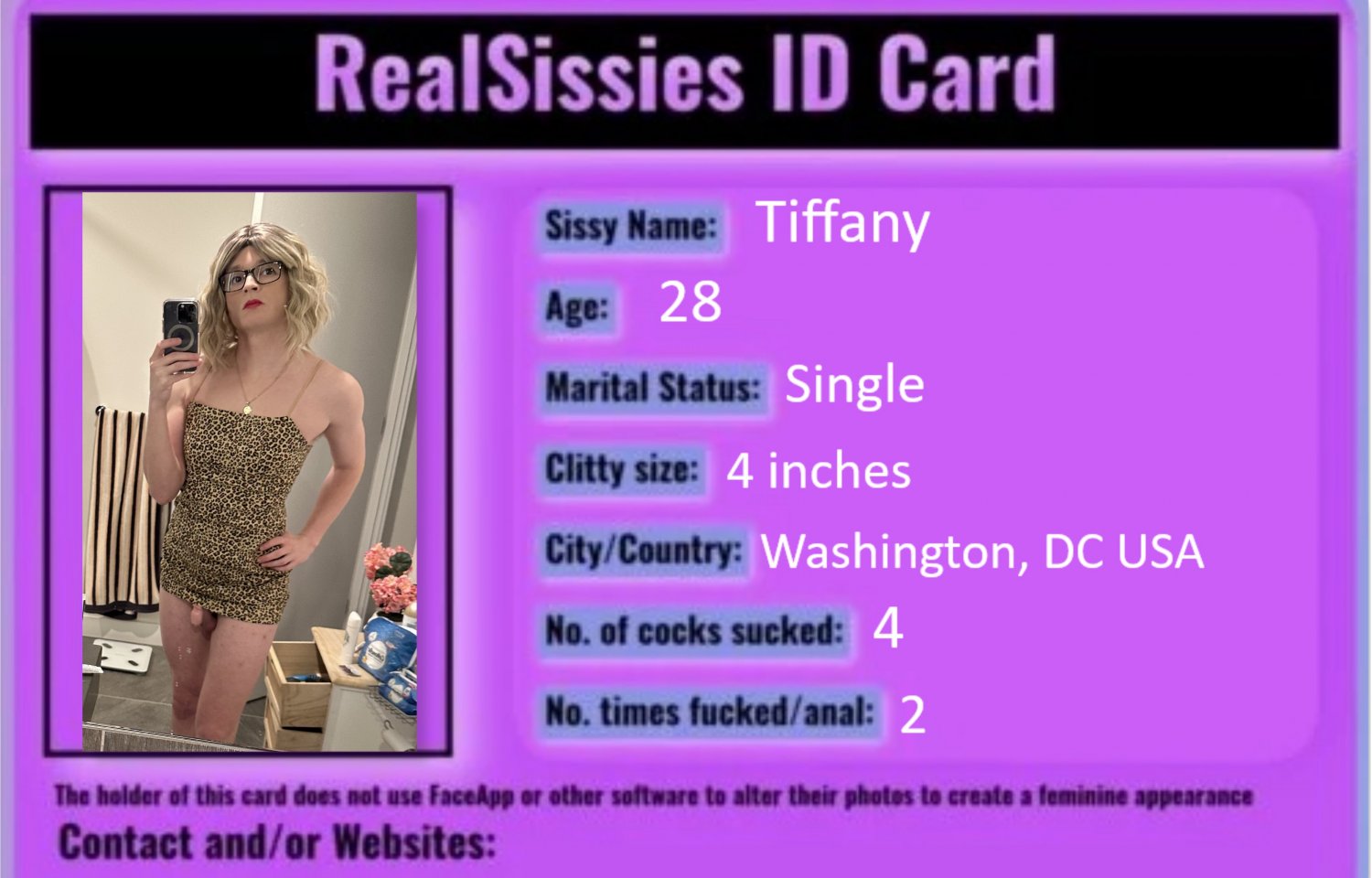 Sissy Tiffany is one of the sexiest, most perfect Sissies ever, so let´s expose her forever #a7PsiSEL